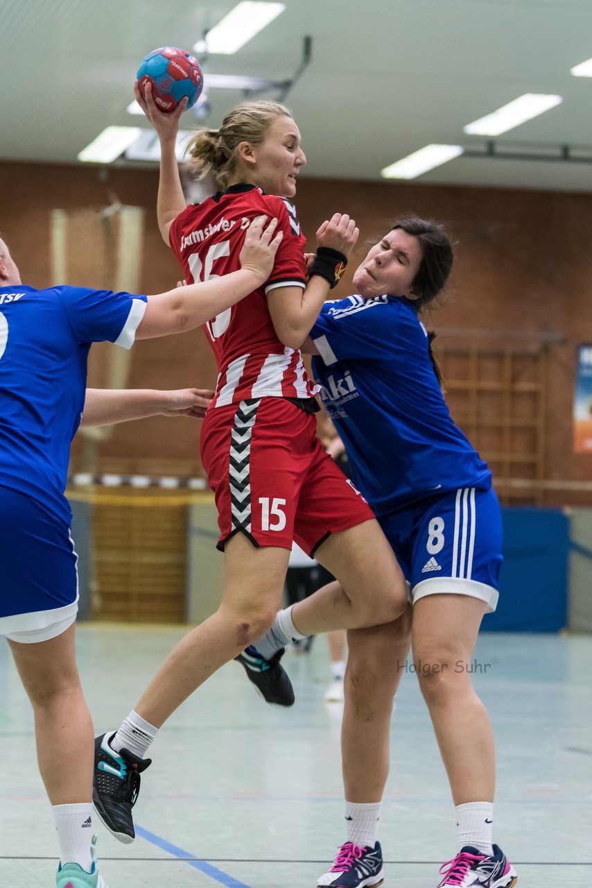 Bild 284 - Frauen Barmstedter TS - Buedelsdorfer TSV : Ergebnis: 26:12